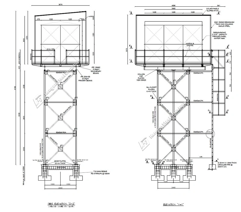 Kenya steel structure tower