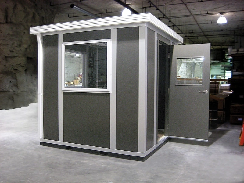 What is prefab security booth What is prefab security booth