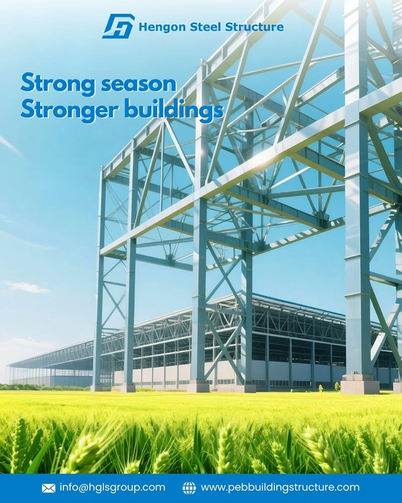 In the Spirit of Grain Buds – Hengon’s Steel Structures Embody Patience and Precision In the Spirit of Grain Buds – Hengon’s Steel Structures Embody Patience and Precision