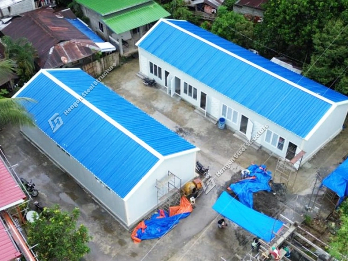 Philippines-Prefab modular house classroom