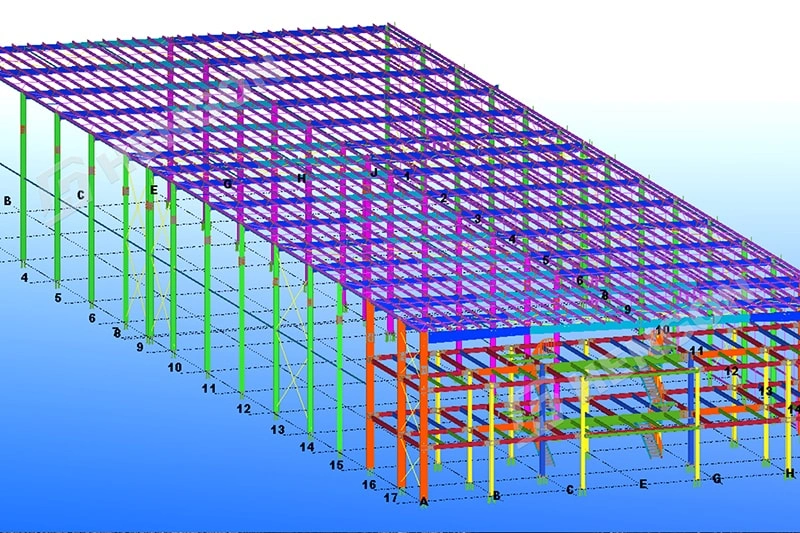 Hengon Ships Prefab Steel Structure for U.S. Cement Plant Project Hengon Ships Prefab Steel Structure for U.S. Cement Plant Project