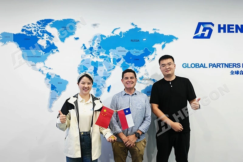 Chilean Client Discusses Warehouse and Cold Storage Projects with Hengon Chilean Client Discusses Warehouse and Cold Storage Projects with Hengon