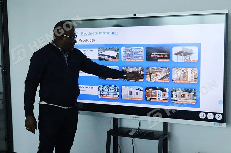 Réunion Client Visits Hengon to Discuss Installation and Future  Réunion Client Visits Hengon to Discuss Installation and Future