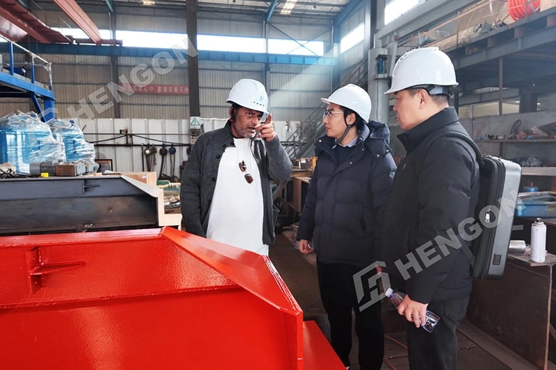 Madagascar Client Conducts Factory Inspection for Steel Projects